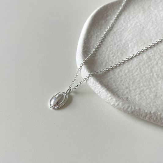 Oval Charm Necklace