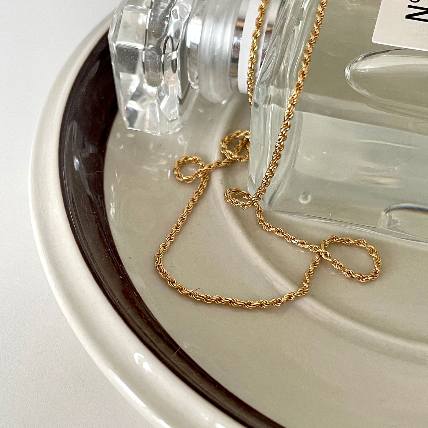 Slim Rope Chain Necklace