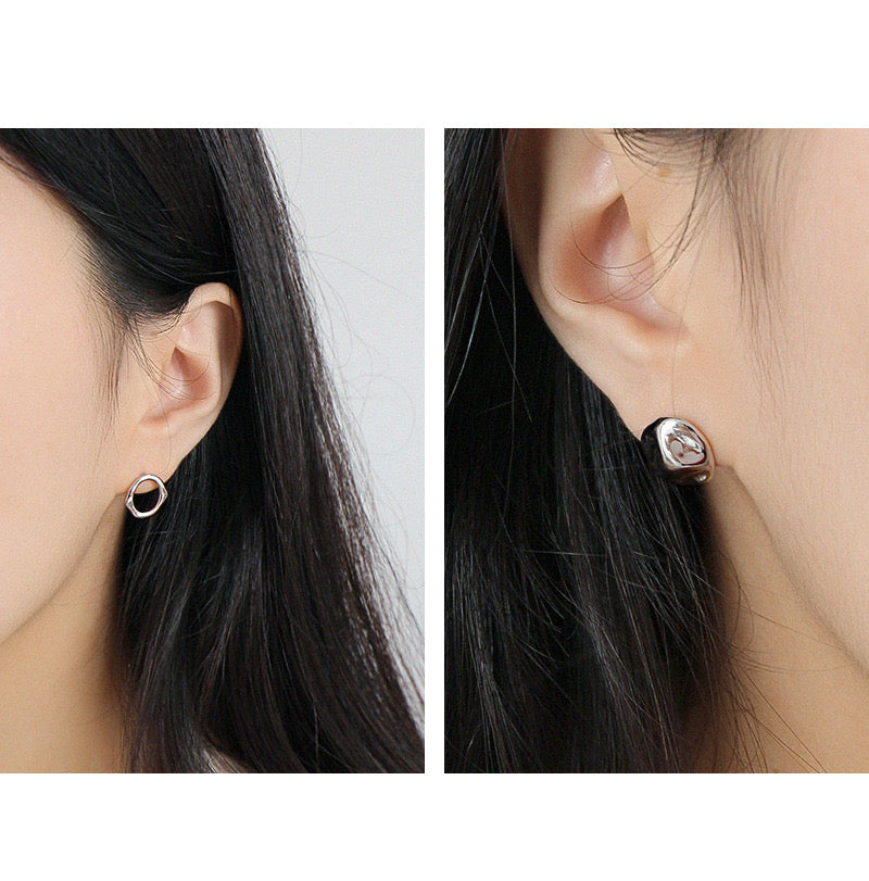 Asymmetric Button Studs