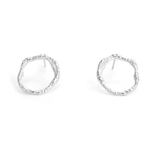 Molten Circle Studs