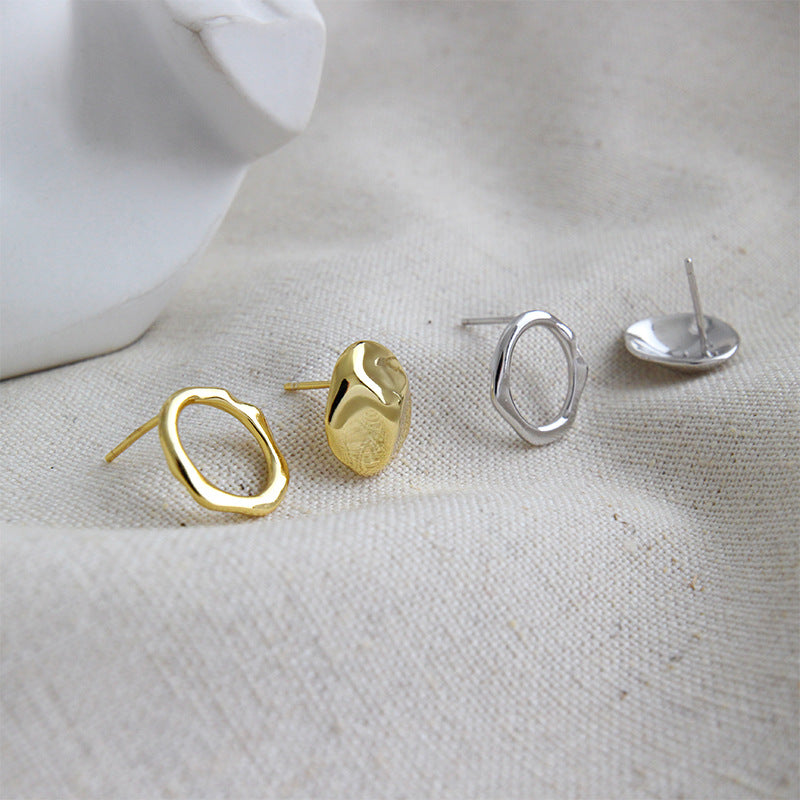 Asymmetric Button Studs